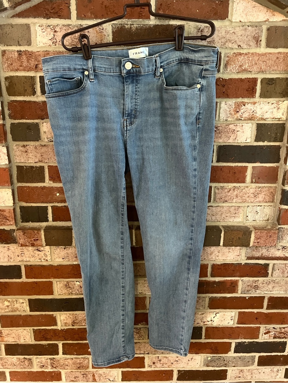 FRAME DENIM Light Blue Slim Jeans Size 31
